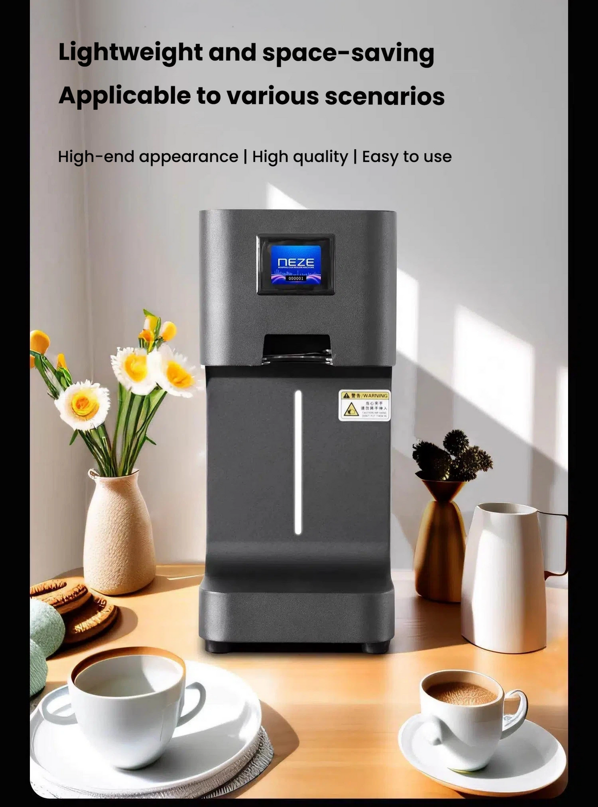 Automatic Can Sealing & Capping Machine