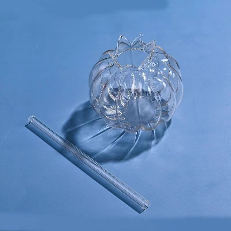 Elegant Pumpkin Cocktail Glass