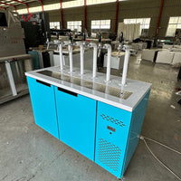 Commercial Draft Beer Dispenser — Stainless Steel Bar Station image preview