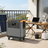 Portable Solar Power Station — 3000W, 5376Wh LiFePO4 image preview