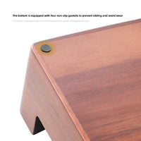 Vintage Wooden Espresso Knock Box with Stainless Steel Bin image preview
