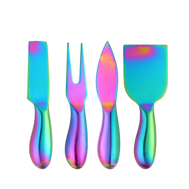 Stainless Steel Dessert Cutlery Set — 4-Piece