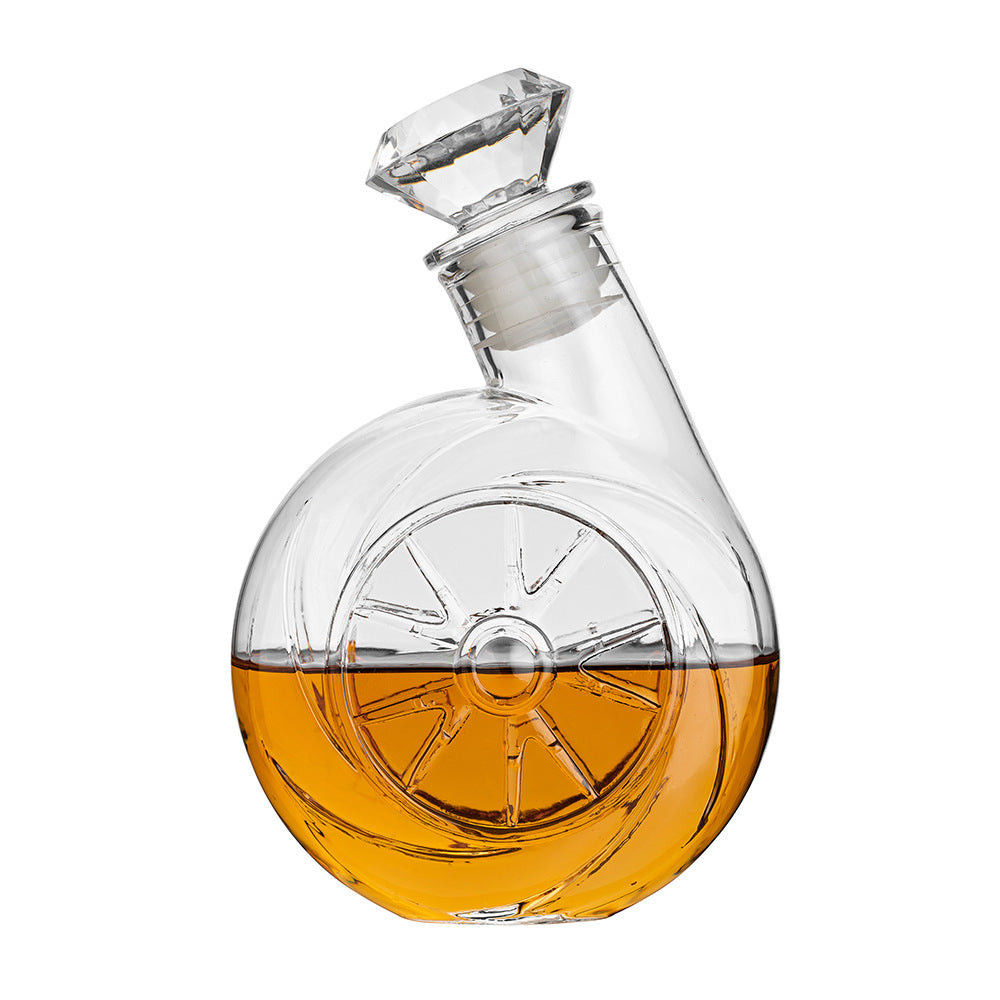 Engine Turbine Whiskey Decanter, 500 ml