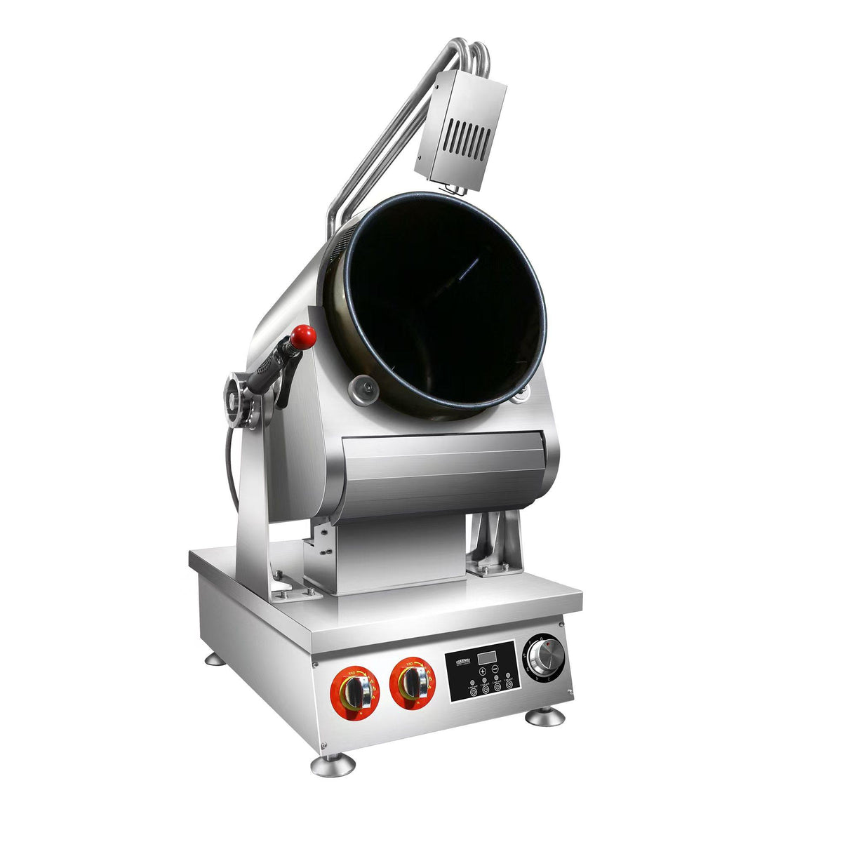 Commercial Gas Drum Stir-Fry Machine — Tabletop Automatic Cooker