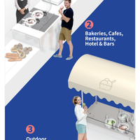 All-in-One Gelato &amp; Ice Cream Machine — Displayable Churning Freezer image preview