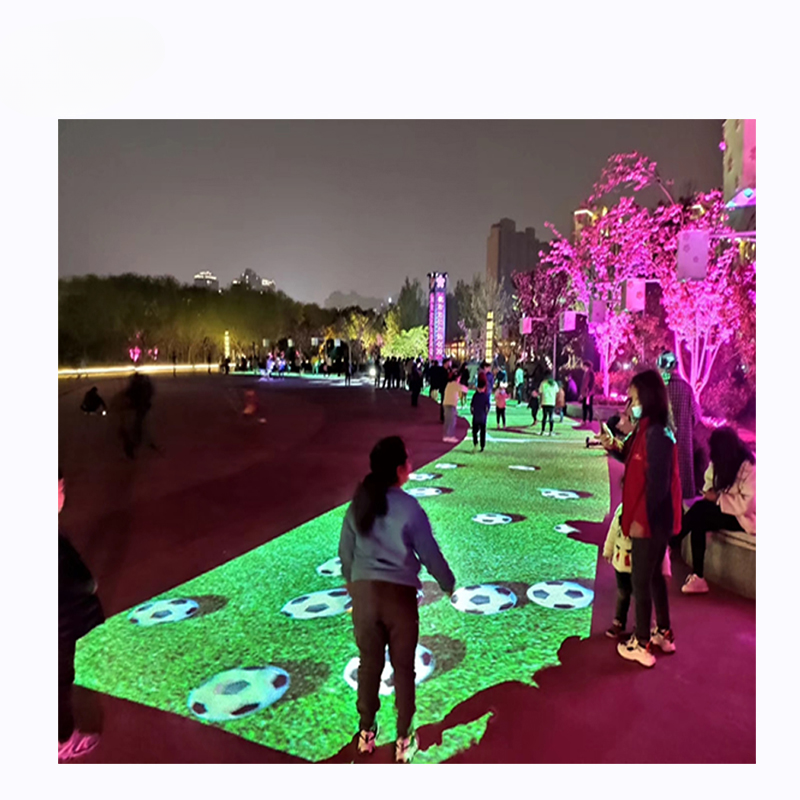 Interactive Indoor and Outdoor Laser Floor & Wall Projector