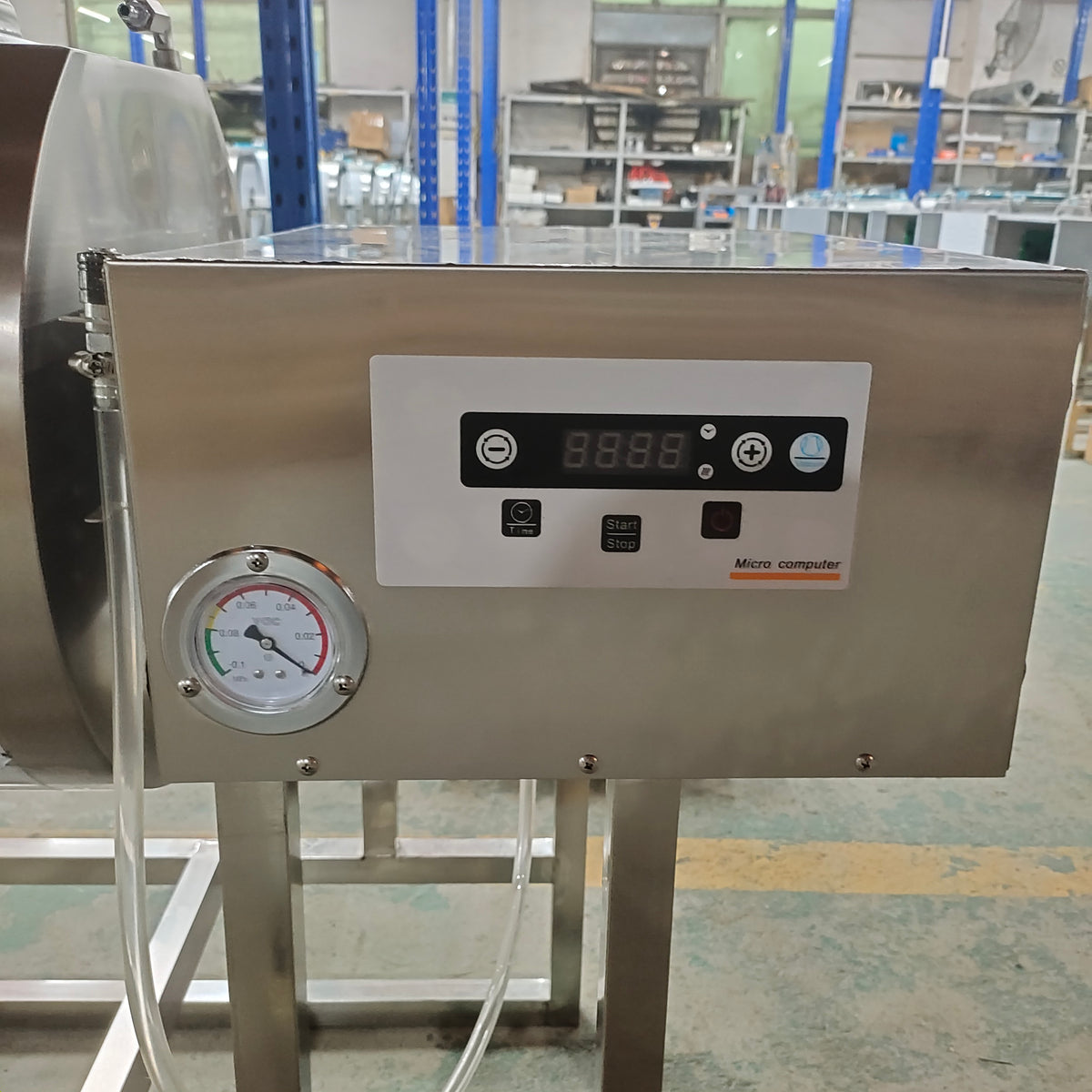 Commercial Vacuum Tumbler Marinator — Stainless Steel