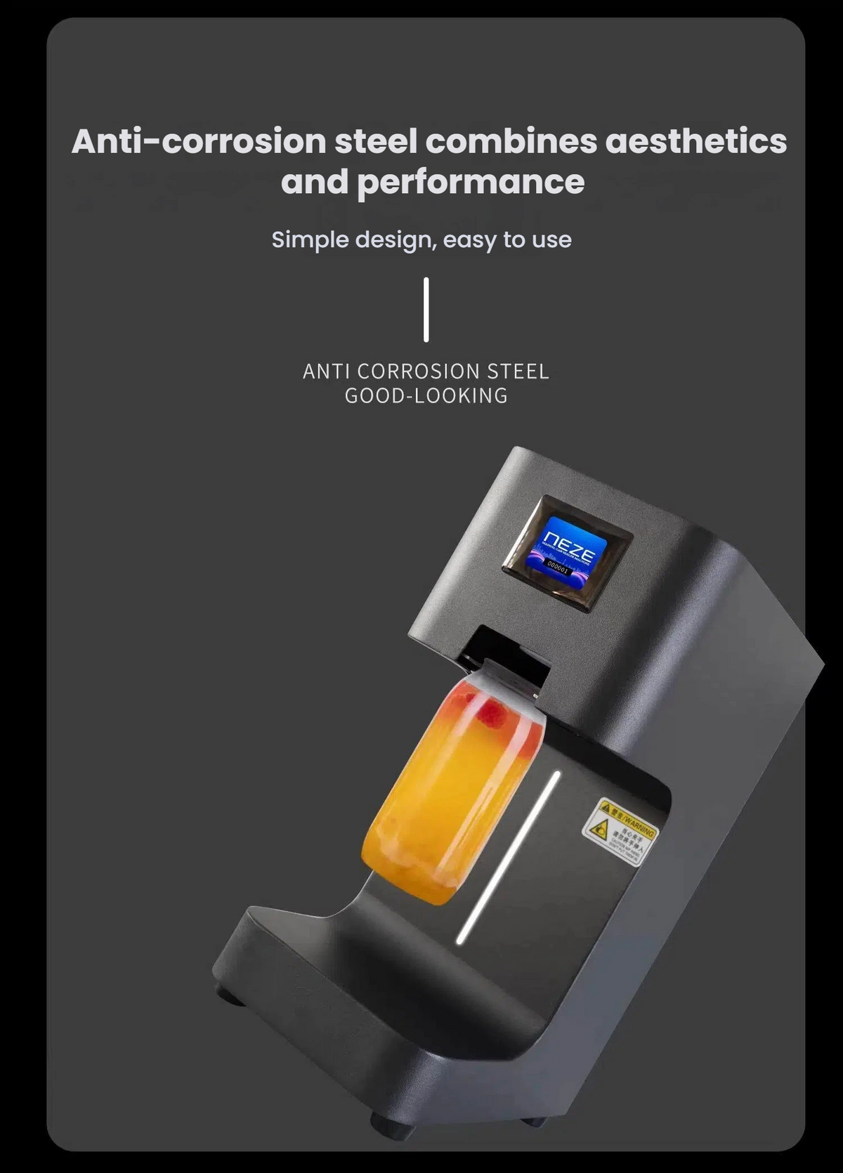 Automatic Can Sealing & Capping Machine