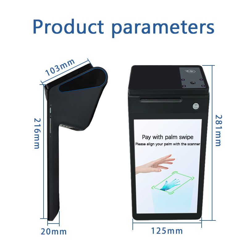 All-in-One Handheld POS Terminal with Palm Vein Payment