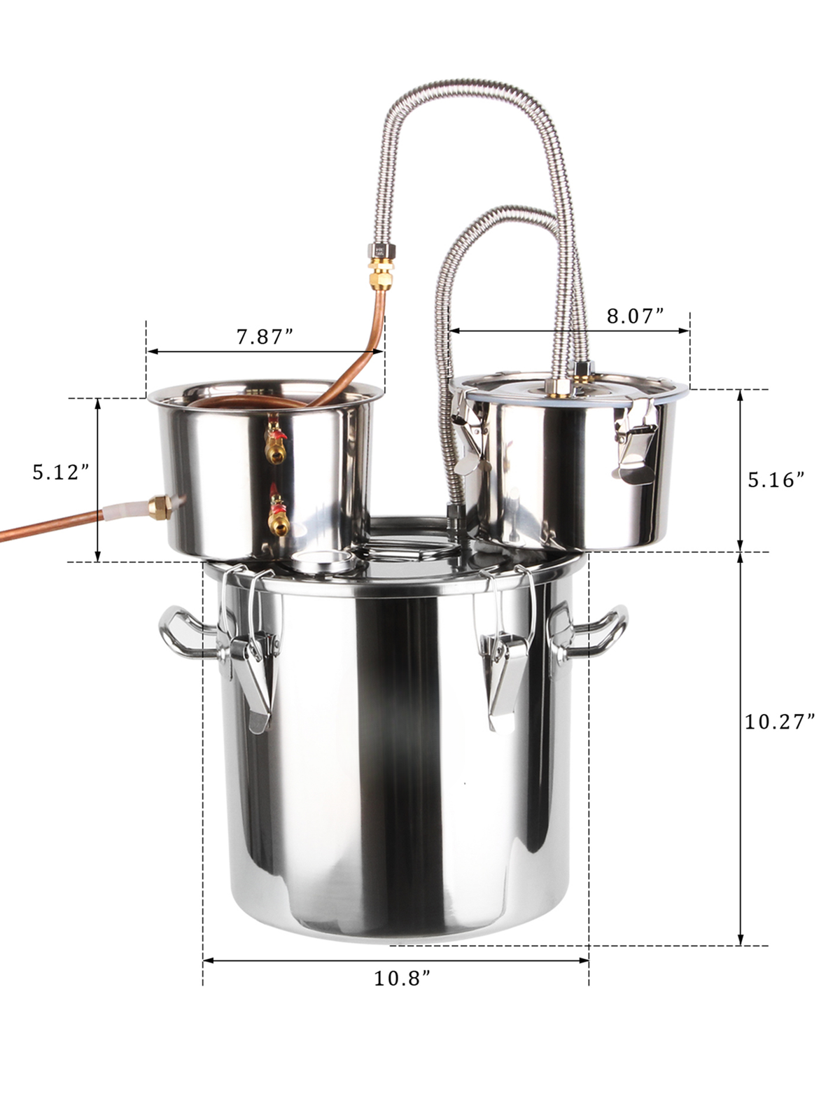 Copper Alembic Home Distiller Kit