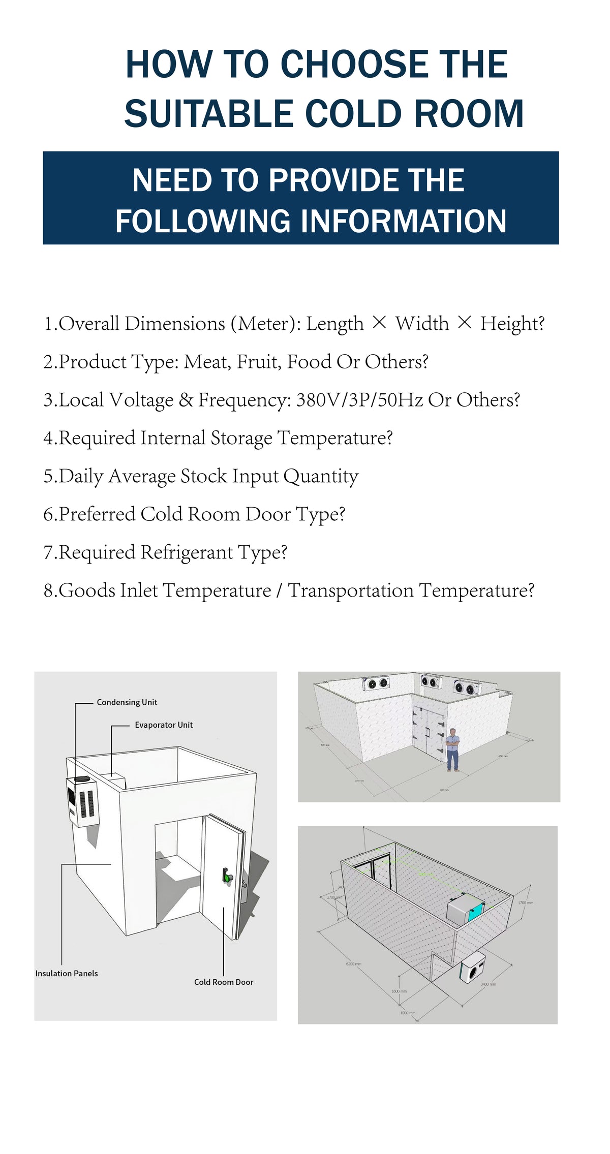 Solar-Powered Walk-In Cold Storage Room — Off-Grid