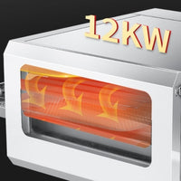 Commercial Electric Reciprocating Chain Baking Oven — Touch Screen image preview