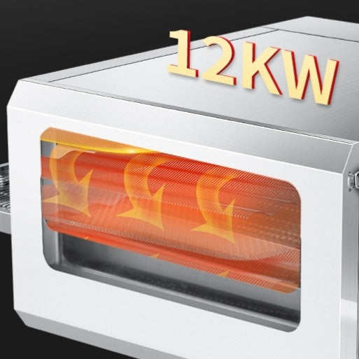 Commercial Electric Reciprocating Chain Baking Oven — Touch Screen