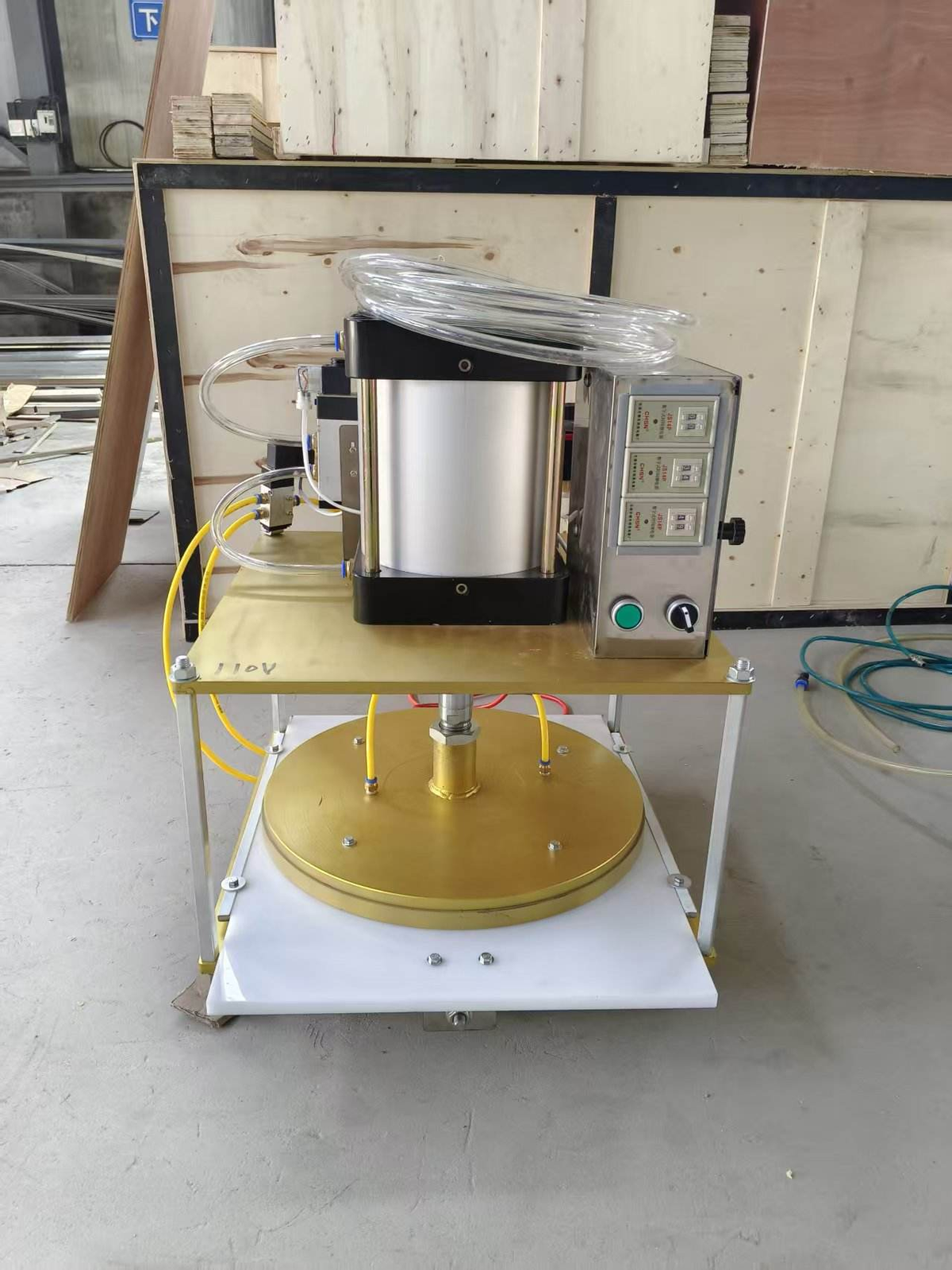 Commercial Automatic Flatbread & Tortilla Press Machine