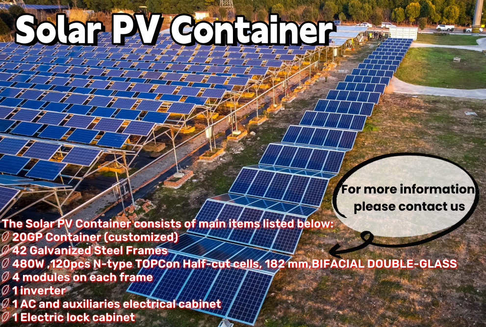 Mobile Solar Power Station — Foldable Off-Grid Storage Container