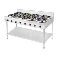 6-Burner Commercial Gas Range image preview