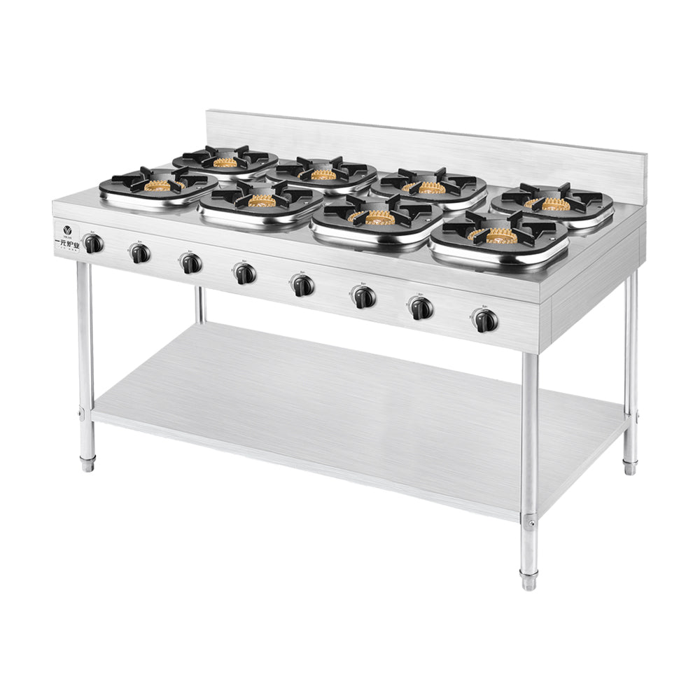 6-Burner Commercial Gas Range