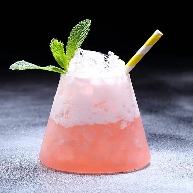 Trapezoid Borosilicate Cocktail Glass