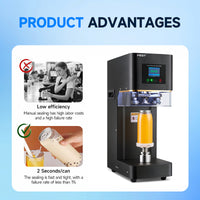 Automatic Can Sealer Machine — Interchangeable Bases image preview
