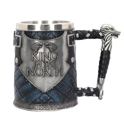 Stainless Steel Fantasy Goblets & Tankards