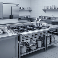Commercial Gas Cooking Range image preview