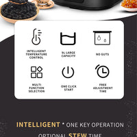 Commercial Tapioca Pearl Cooker — 9L Electric Boba Cooker image preview