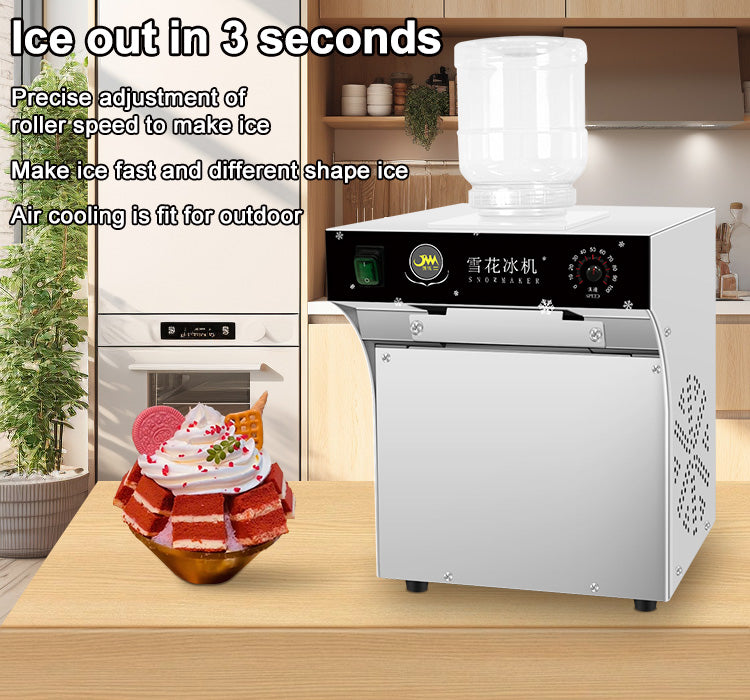 Commercial Snowflake Bingsu Ice Machine — 90 kg/Day