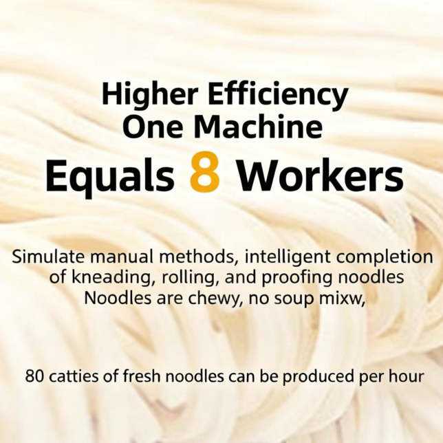 Commercial Automatic Fresh Noodle Machine — Mixer & Cutter