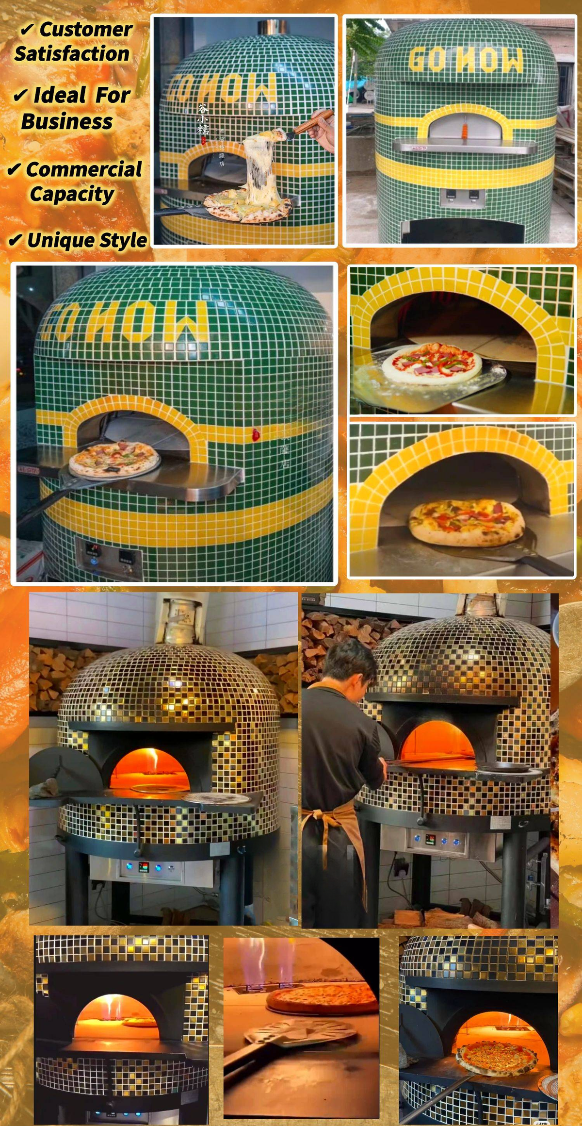 Multi-Fuel Outdoor Pizza Oven