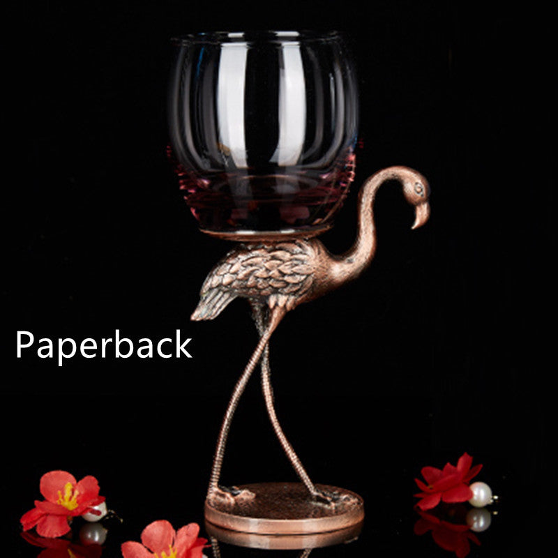 Limited Edition Iris and Crane Enamel Cocktail Glasses