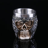 Skeleton Head Stainless Steel Shot Glass