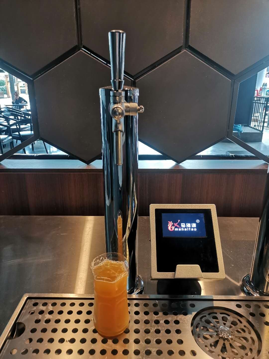 Self-Serve Beer Tap Mobile Counter — Kegerator Bar Station