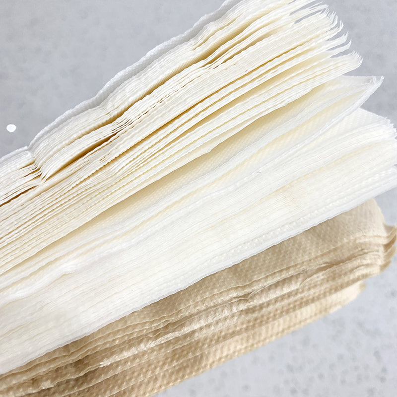 Custom Logo Cocktail Napkins — 2-Ply Wood Pulp, 1,000/Pack