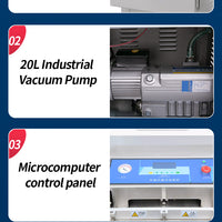 Commercial External Vacuum Sealer — 600W, 600mm Seal Bar image preview
