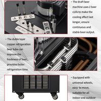Commercial Draft Beer Dispenser &amp; Ice-Bank Kegerator image preview