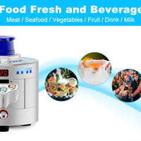 Portable Dry Ice Maker &amp; CO2 Glass Chiller image preview