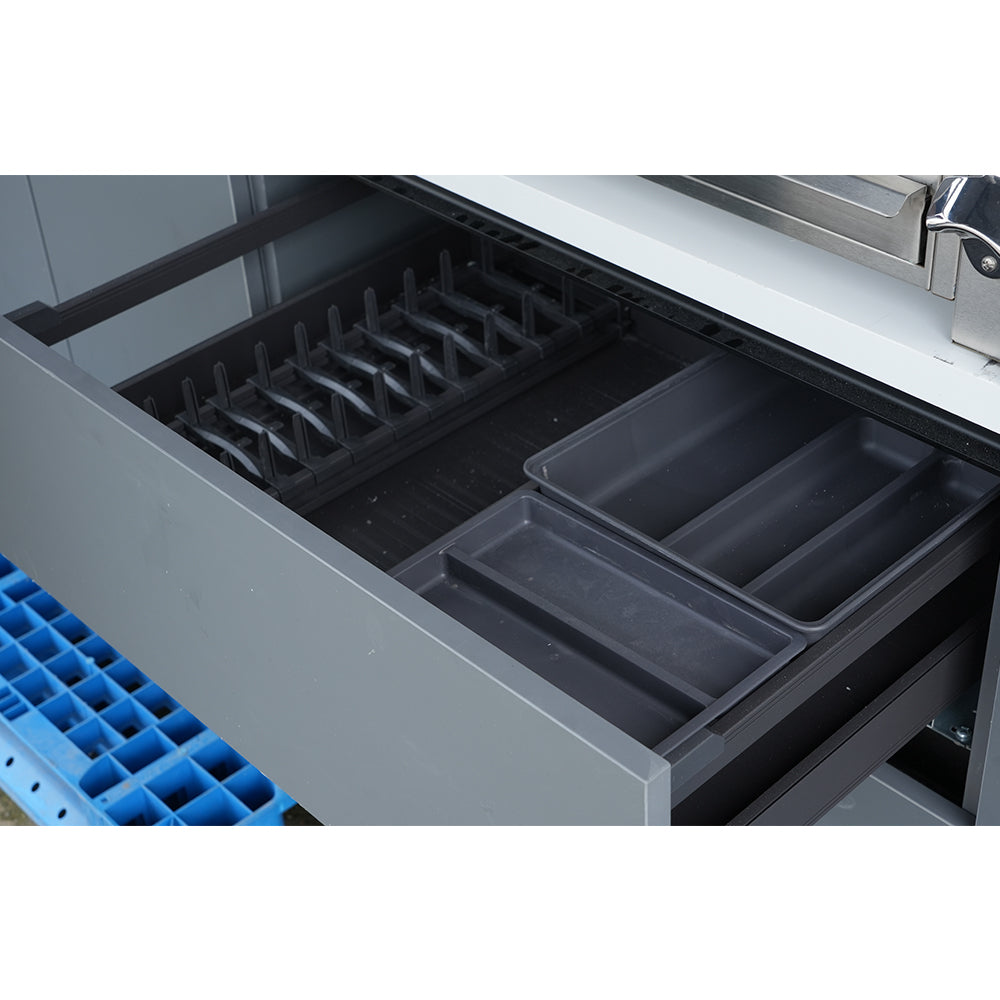 Modular Outdoor Kitchen — Aluminum BBQ Pod Unit