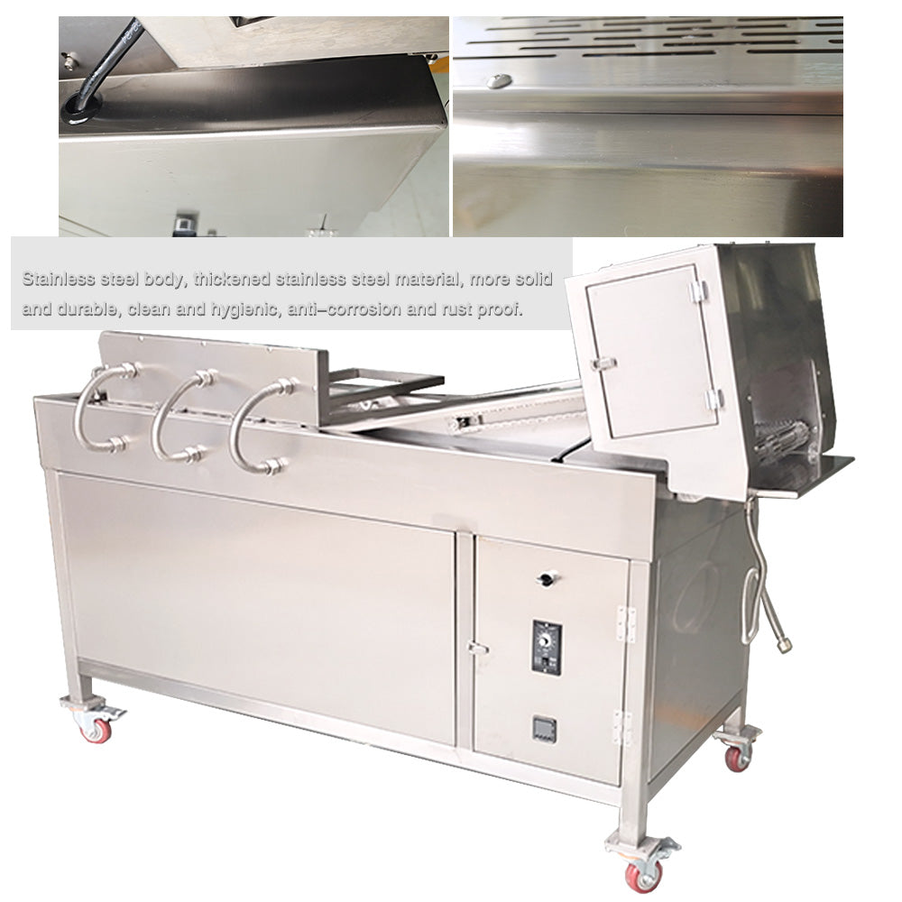 Automatic Bagel Boiling & Frying Machine — Electric