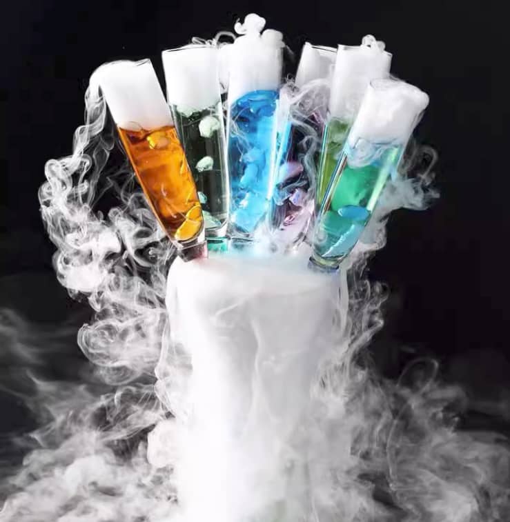 Portable Dry Ice Maker & CO2 Glass Chiller