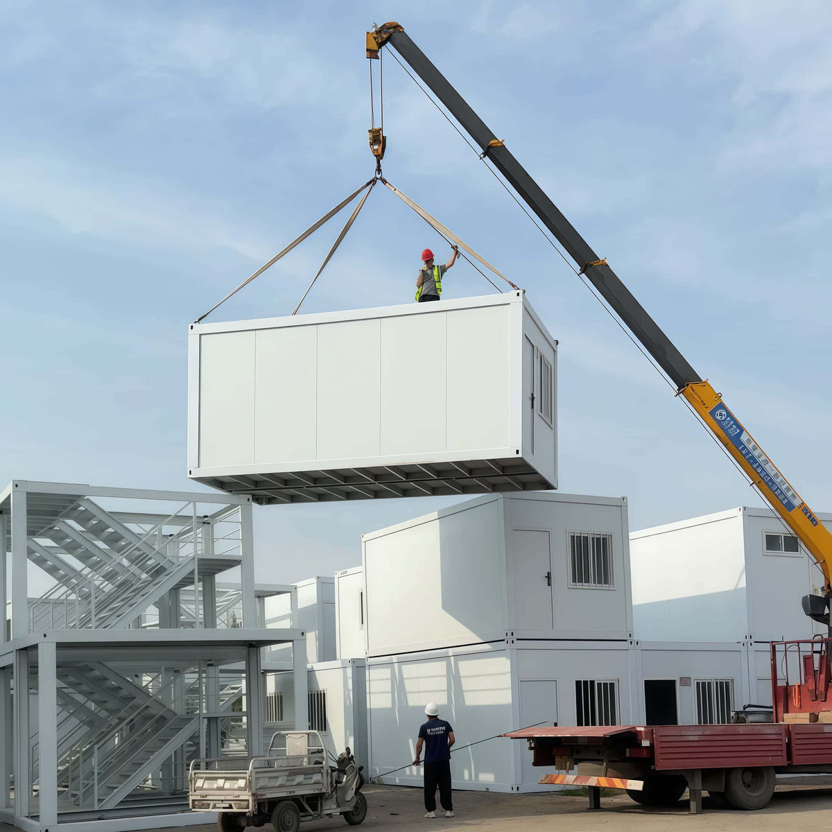 Modular Container House — Insulated Steel Prefab Cabin (20/40 ft)