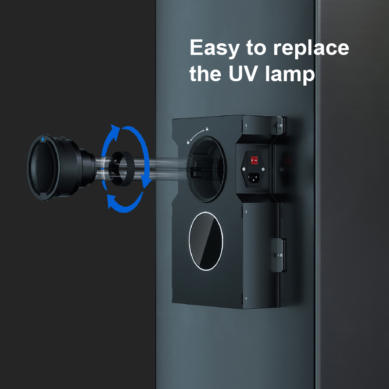 Smart UV-C HVAC Air Sterilizer with App Control &amp; LED Display