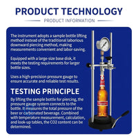 Portable CO2 Volume Tester for Carbonated Drinks image preview
