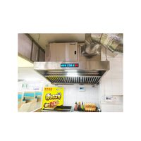 Wall-Mounted Commercial Range Hood — Stainless Steel, 6000 m³/h image preview