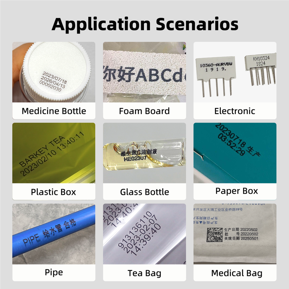 Benchtop Static Inkjet Coder — 600 DPI Touchscreen