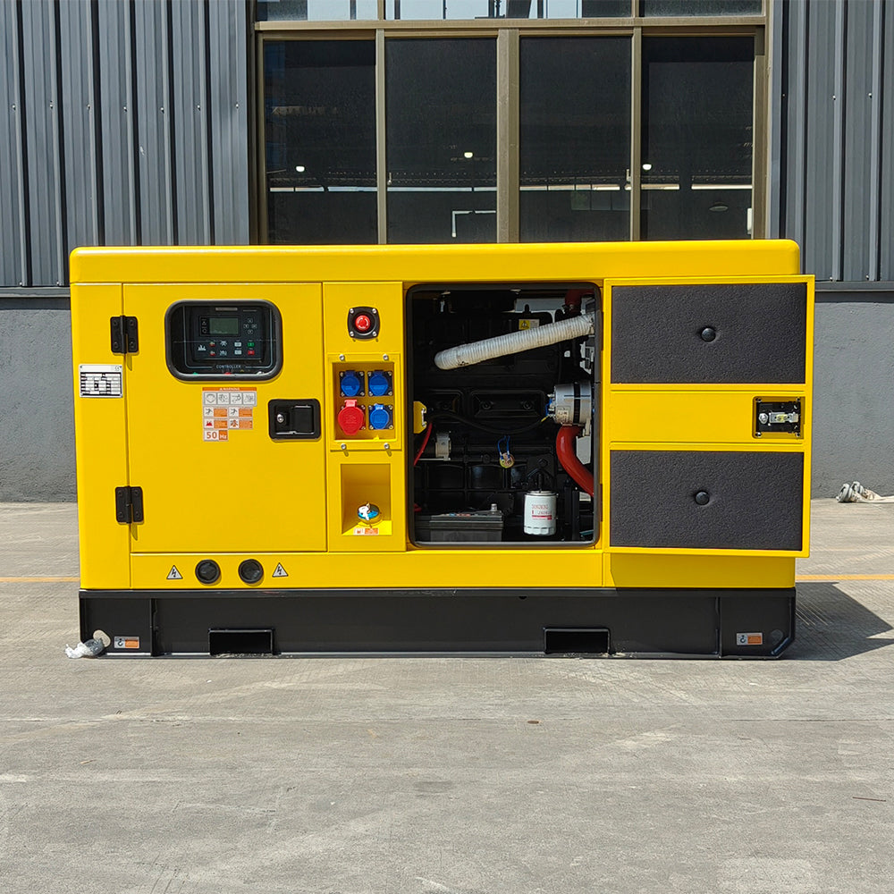 Commercial Diesel Generator Set — Silent/Open, 10–15 kW