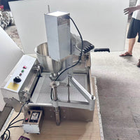 Commercial Electric Donut Making Machine — Countertop Fryer with 3 Molds image preview