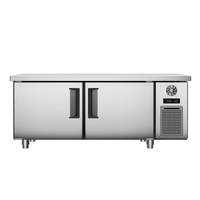 Commercial Undercounter Worktop Refrigerator &amp; Freezer — Stainless Steel image preview