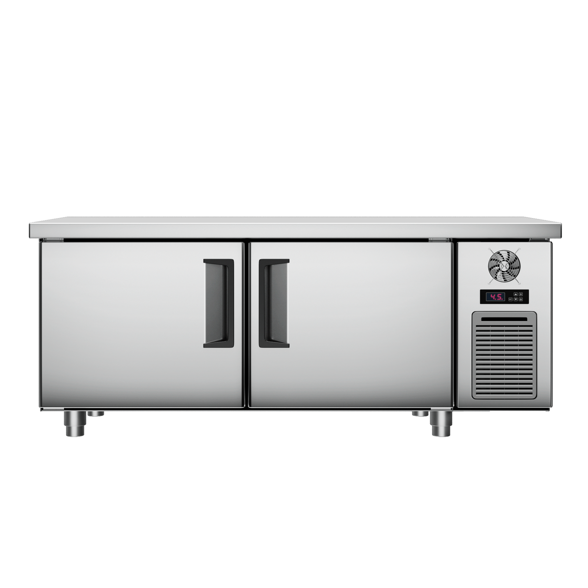 Commercial Undercounter Worktop Refrigerator & Freezer — Stainless Steel