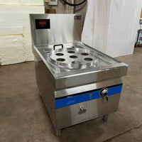 Commercial Induction Bun Steamer — 7-Hole, 18 kW image preview
