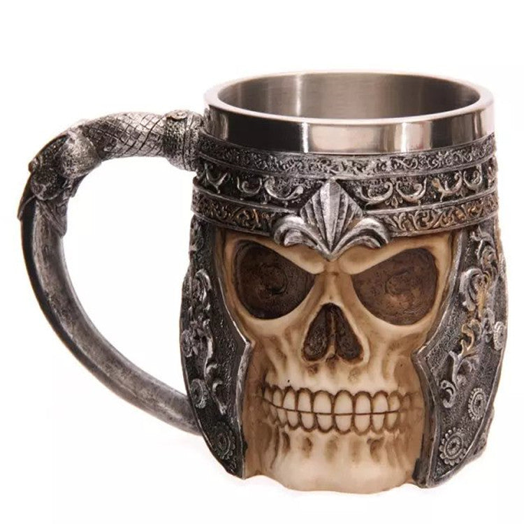 Stainless Steel Fantasy Goblets & Tankards